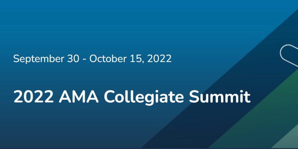 2022 AMA Collegiate Summit AMASF